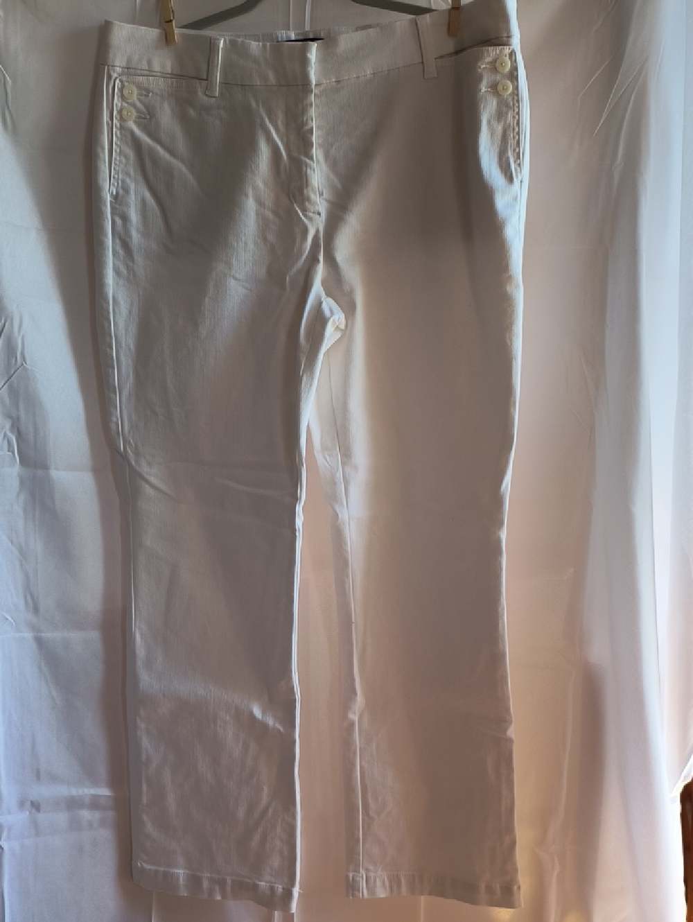 Talbots White Dress Jeans